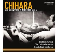 Paul Chihara Chihara: Viola Concerto & Music for Viola (CD) Album (US IMPORT)