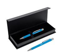 Paul Clover Personalised Engraved Aluminium Ballpoint Pen with Graphite Finish in a Gift Box - Elegant Gift Idea for Your Loved Ones, Men and Women - Enter Your Custom Text