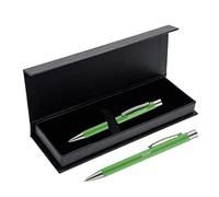 Paul Clover Personalised Engraved Aluminium Ballpoint Pen with Graphite Finish in a Gift Box - Elegant Gift Idea for Your Loved Ones, Men and Women - Enter Your Custom Text