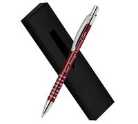 Paul Clover Personalised Engraved Ballpoint Pen In a Nice Gift Box with Blue Ink - Personalised Gifts For Anniversary Or Any Gift Idea, Gifts For Men, Gifts For Woman - Enter Your Custom Text