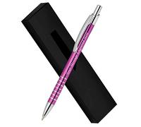 Paul Clover Personalised Engraved Ballpoint Pen In a Nice Gift Box with Blue Ink - Personalised Gifts For Anniversary Or Any Gift Idea, Gifts For Men, Gifts For Woman - Enter Your Custom Text