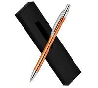 Paul Clover Personalised Engraved Ballpoint Pen in Nice Gift Box with Blue Ink - Personalised Gifts for Men or Women - Enter Your Custom Text