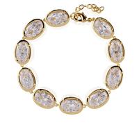 Paul Costelloe For Diamonique Oval Cut Bracelet