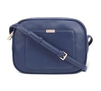 PAUL COSTELLOE Genuine Leather Crossbody Bag With Adjustable Strap & Branded Gold Hardware - Stylish & Versatile Over The Shoulder Bag For Women, SAZAVA (IRIS)