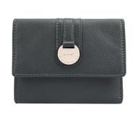 Paul Costelloe Genuine Leather Women's Purse Featuring a Flap Closure and a Gold-Finish Embossed Logo Hardware disc, RFID-Blocking with a Zip Coin Pocket | Lawa (Deep Forest)