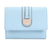 PAUL COSTELLOE Genuine Leather Women's Purse with Flap & Gold Finish Logo Embossed Hardware disc, Designer RFID-Blocking Bifold Wallet with Zip Coin Pocket - Stylish Designer Purse - LAWA