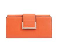PAUL COSTELLOE Genuine Leather Women's Wallet - Designer RFID-Blocking Bifold Clutch with Multiple Card Slots & Zip Coin Pocket - Available in 6 Stylish Colours, Alto (Harvest Pumpkin)