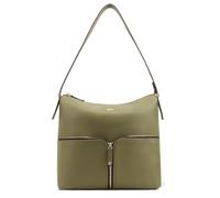 PAUL COSTELLOE NAZAS Real Leather Grained Hobos Shoulder Bag, Multi Pocket Handbags, Versatile Leather Bag with Secure Top Zip
