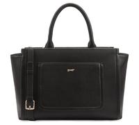 PAUL COSTELLOE SHINANO Top Handle Handbag, Front Pocket Real Leather Women Bag with Adjustable Cross Body Strap & Grab Handle, Multiway Shoulder Bag