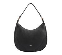 Paul Costelloe Women's Batna Leather Shoulder Bag in Jet Black Paul Costelloe Jet Black One Size