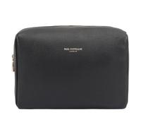 Paul Costelloe Women's Cairo Leather Wash Bag in Black Paul Costelloe Black
