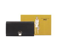 Paul Costelloe Women's Claire Leather Purse in Jet Black Paul Costelloe Jet Black One Size