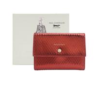 Paul Costelloe Women's Sola Leather Passport Holder in Red Paul Costelloe Red One Size