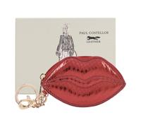 Paul Costelloe Women's Zuri Leather Coin Purse in Red Paul Costelloe Red One Size