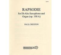 Paul Creston: Rhapsodie Op.108a: Alto Saxophone: Instrumental Work