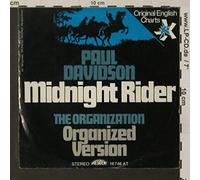Paul Davidson / The Organization - Paul Davidson / The Organization - Midnight Rider / Organized Version - President Records - 16 746 AT