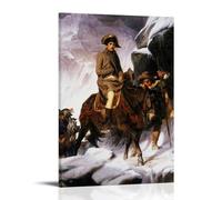 Paul Delaroche Napoleon（Crossing The Alps） Wall Art Posters Picture Print Canvas Wall Paint Arts Decor Modern Home Artworks Idea 12x18inch(30x45cm)