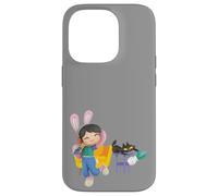 Paul Frank Bunny Girl And Mika The Cat At Home Case for iPhone 14 Pro