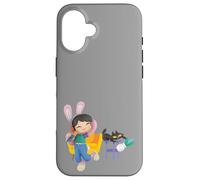Paul Frank Bunny Girl And Mika The Cat At Home Case for iPhone 16