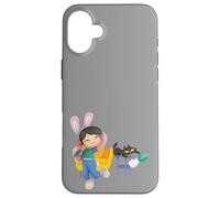 Paul Frank Bunny Girl And Mika The Cat At Home Case for iPhone 16 Plus