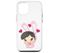 Paul Frank Bunny Girl Love Hearts Valentine's Day Case for iPhone 12/12 Pro