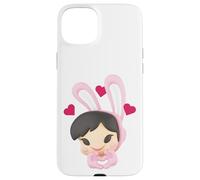 Paul Frank Bunny Girl Love Hearts Valentine's Day Case for iPhone 15 Plus