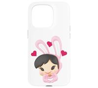 Paul Frank Bunny Girl Love Hearts Valentine's Day Case for iPhone 15 Pro