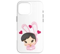 Paul Frank Bunny Girl Love Hearts Valentine's Day Case for iPhone 16 Pro Max