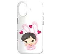 Paul Frank Bunny Girl Love Hearts Valentine's Day Case for iPhone 17