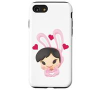 Paul Frank Bunny Girl Love Hearts Valentine's Day Case for iPhone SE (2020) / 7/8