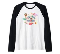 Paul Frank Its Cool to Be Kind Julius Monkey Raglan Baseball Tee