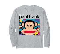 Paul Frank Julius Face Psychedelic Frame Long Sleeve T-Shirt