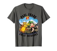 Paul Frank Julius Monkey & Worry Bear The Great Outdoors T-Shirt