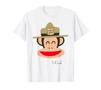 Paul Frank Julius The Monkey Happy Camper Park Ranger Hat T-Shirt