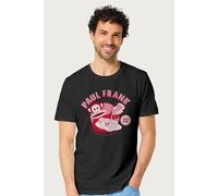Paul Frank Men's Breakfast Diner Pancakes Julius The Monkey T-Shirt in Black | Size: 2XL Paul Frank Black 2XL