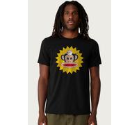 Paul Frank Men's Diner Julius Monkey Waiter T-Shirt in Black | Size: Large Paul Frank Black L