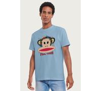 Paul Frank Men's Julius With Wild Flowers T-Shirt in Light Blue | Size: Small Paul Frank Light Blue S