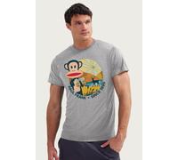 Paul Frank Men's Nature Julius The Monkey Since 1995 T-Shirt in Mid Grey | Size: Medium Paul Frank Mid Grey M