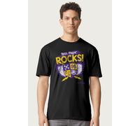 Paul Frank Men's Rocks Julius The Monkey Winged Shield T-Shirt in Black | Size: XL Paul Frank Black XL