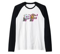 Paul Frank PF Logo California Retro Skateboarding Raglan Baseball Tee