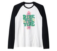 Paul Frank Ride The Tide Surf Club Raglan Baseball Tee
