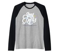 Paul Frank Stay Real Bubble Text Raglan Baseball Tee