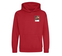 Paul Gascoigne England Atlas Frame Kids Hoodie - Red / 3-4 years