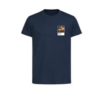 Paul Gascoigne England Atlas Frame Kids T-Shirt - Navy / 9-11 years