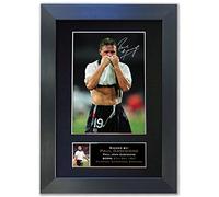 PAUL GASCOIGNE GAZZA Signed Reproduction Autograph Mounted Photo Print #313