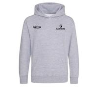 Paul Gascoigne Logo Kids Hoodie - Gray / 2-3 years