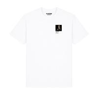 Paul Gascoigne Newcastle United Icon Frame Men's T-Shirt - White / 3XL