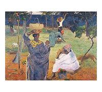 Paul Gauguin Among The Mangoes At Martinique Unframed Wall Art Print Poster Home Decor Premium