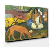 Paul Gauguin Arearea Canvas Print | Gallery Wrapped 30mm Frame Wall Art | 30x20 inches | Ready to Hang | Modern Picture | Living Room Bedroom Lounge Office