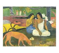 Paul Gauguin Arearea Großer Kunstdruck auf Leinwand, Premium-Poster, Wandbild